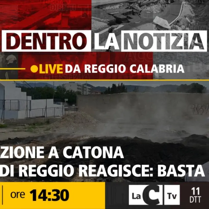 Reggio reagisce dopo l’incendio al campo sportivo di Catona: il sindaco Falcomatà a Dentro la Notizia