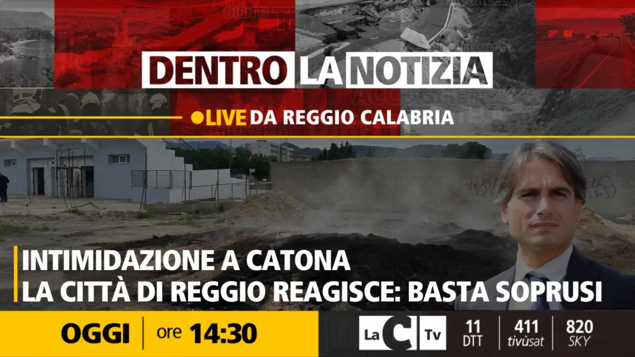 Reggio reagisce dopo l’incendio al campo sportivo di Catona: il sindaco Falcomatà a Dentro la Notizia