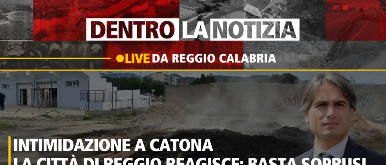 Reggio reagisce dopo l’incendio al campo sportivo di Catona: il sindaco Falcomatà a Dentro la Notizia