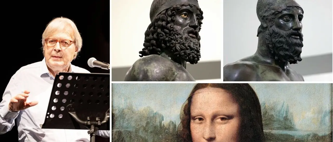 Bronzi di Riace, Sgarbi: «Portiamoli a Parigi in cambio della Gioconda. Per Reggio sarebbe un onore»