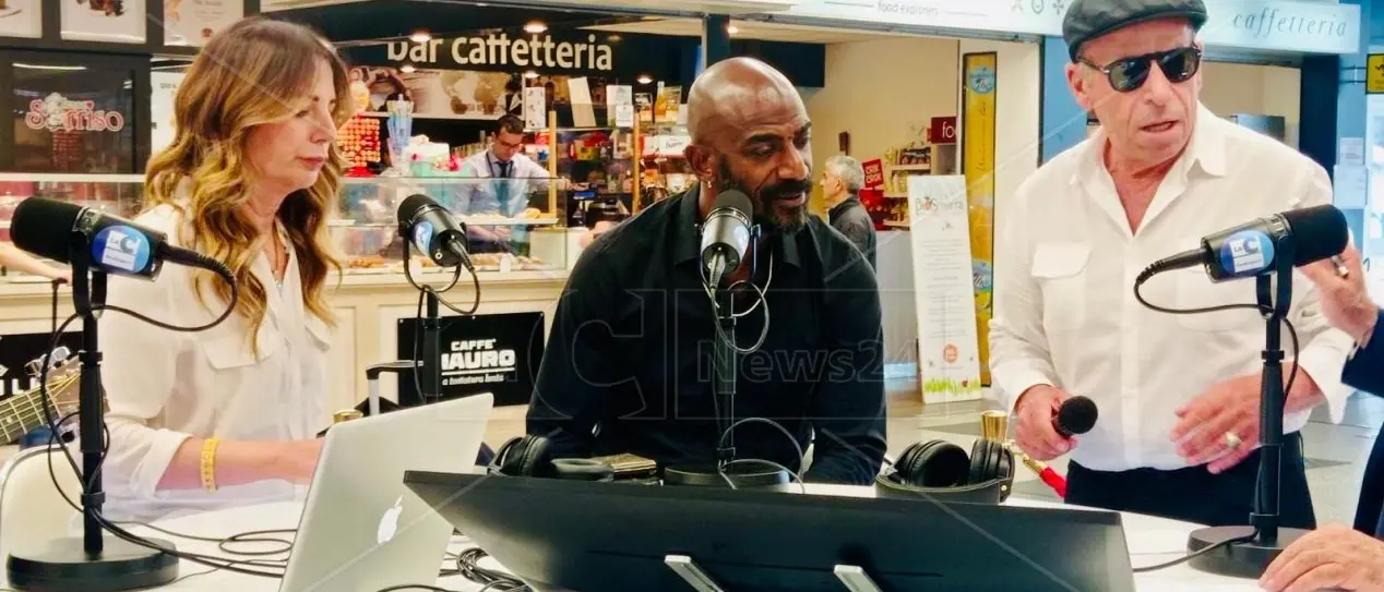 A LaC OnAirport fa tappa Sarkar (Mark Grosy) del cast di Sandokan: «La Calabria? Wonderful!»