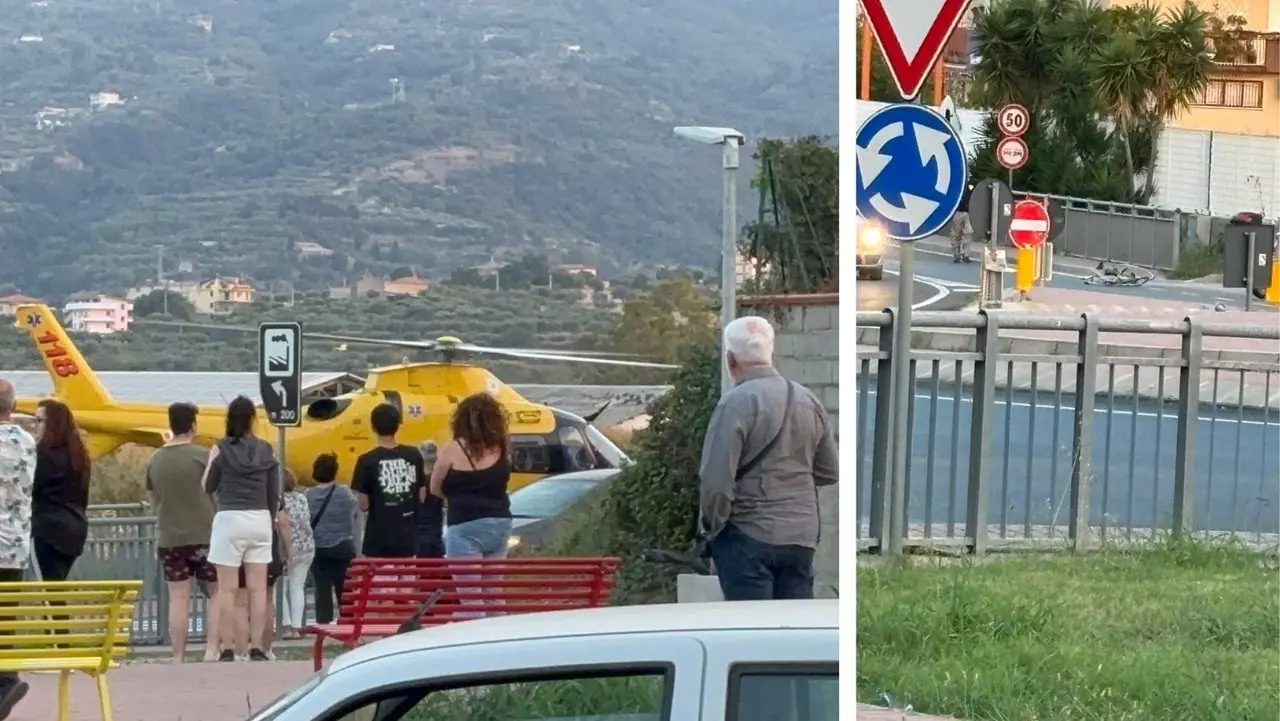 Grave incidente sulla 106 a Satriano: anziano in bici investito da un furgone, interviene l’elisoccorso