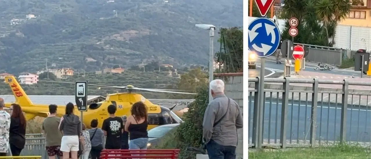 Grave incidente sulla 106 a Satriano: anziano in bici investito da un furgone, interviene l’elisoccorso