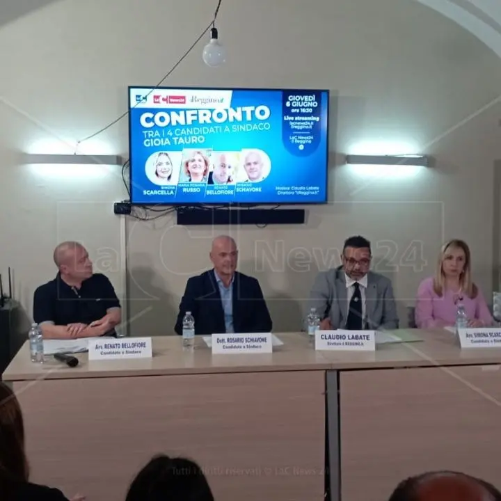 Elezioni comunali a Gioia Tauro, su LaC News24 il confronto tra candidati a sindaco