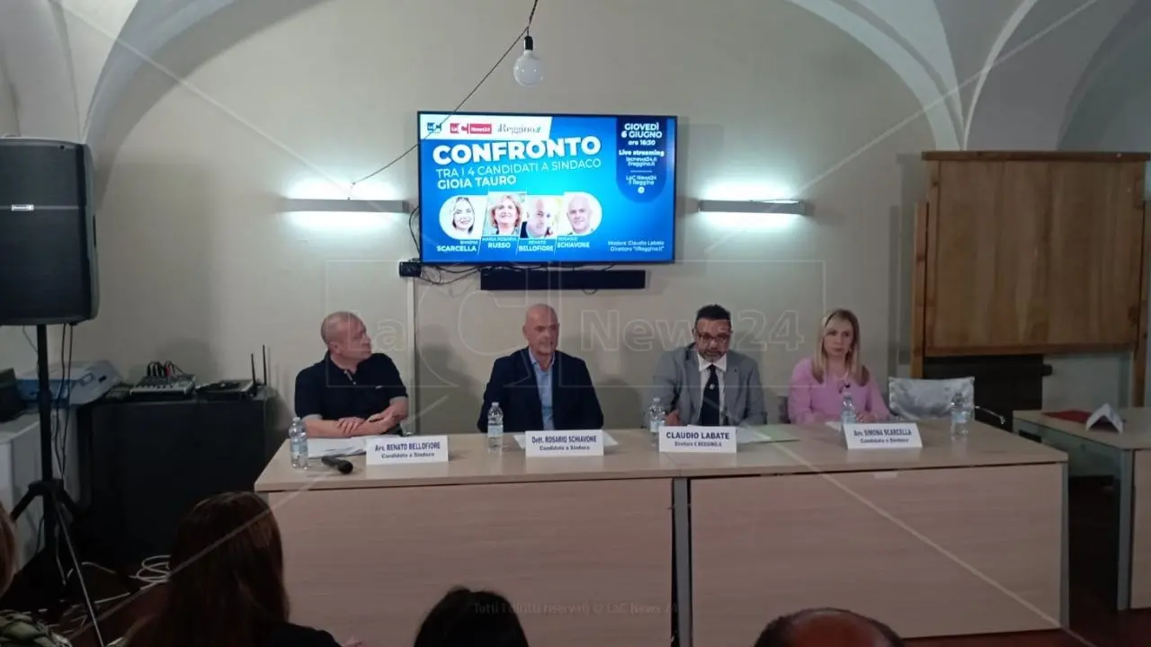 Elezioni comunali a Gioia Tauro, su LaC News24 il confronto tra candidati a sindaco