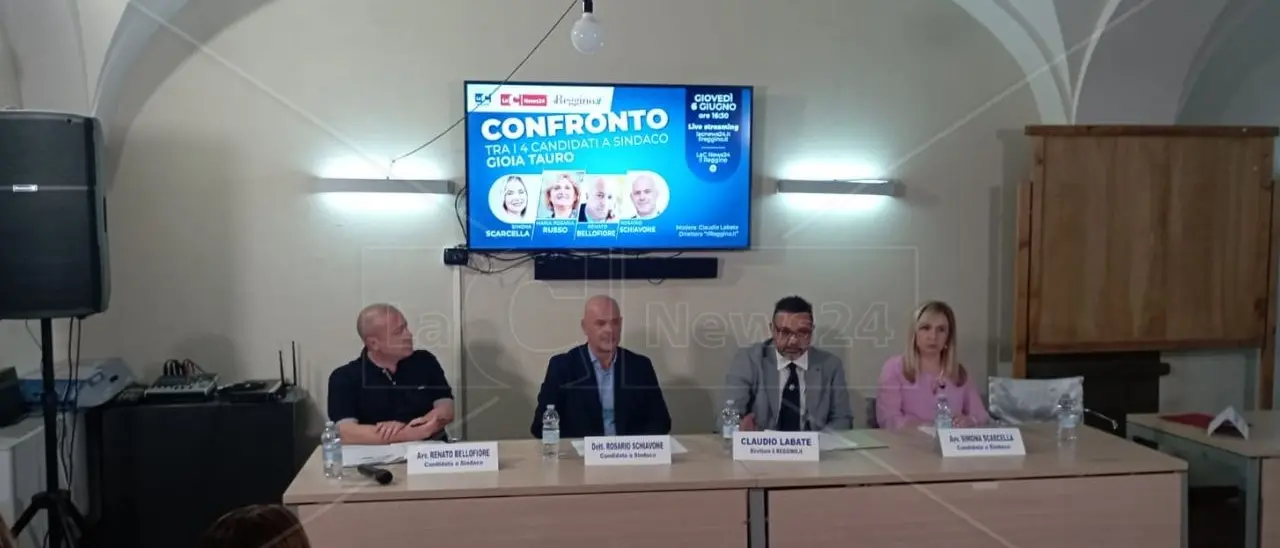 Elezioni comunali a Gioia Tauro, su LaC News24 il confronto tra candidati a sindaco