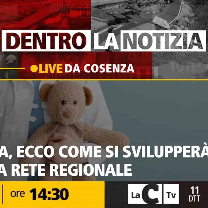 Pediatria in Calabria, il futuro della rete regionale al centro della puntata di Dentro la Notizia - DIRETTA
