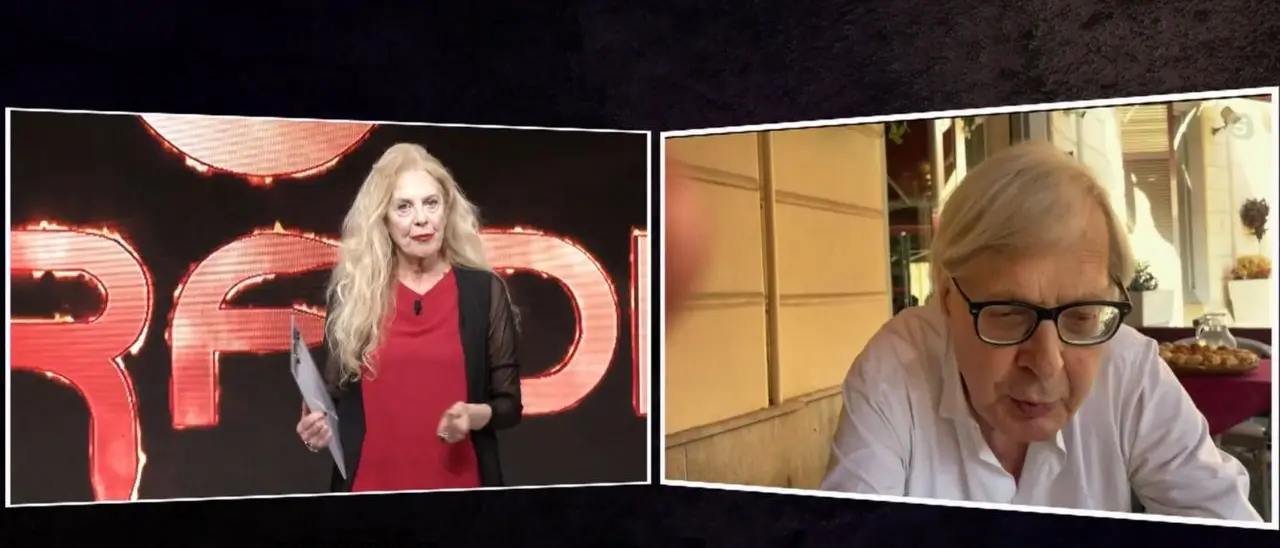 La Perfidia di Sgarbi: «Berlusconi è più vivo di Tajani». E Conte invita a non disertare le urne: «Scegliete la strada»