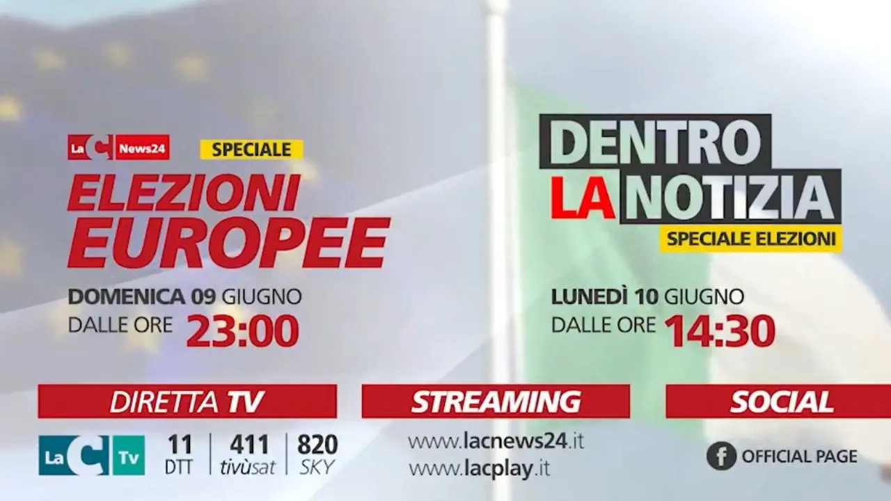 Elezioni europee e comunali, i risultati in diretta nella maratona targata LaC Tv