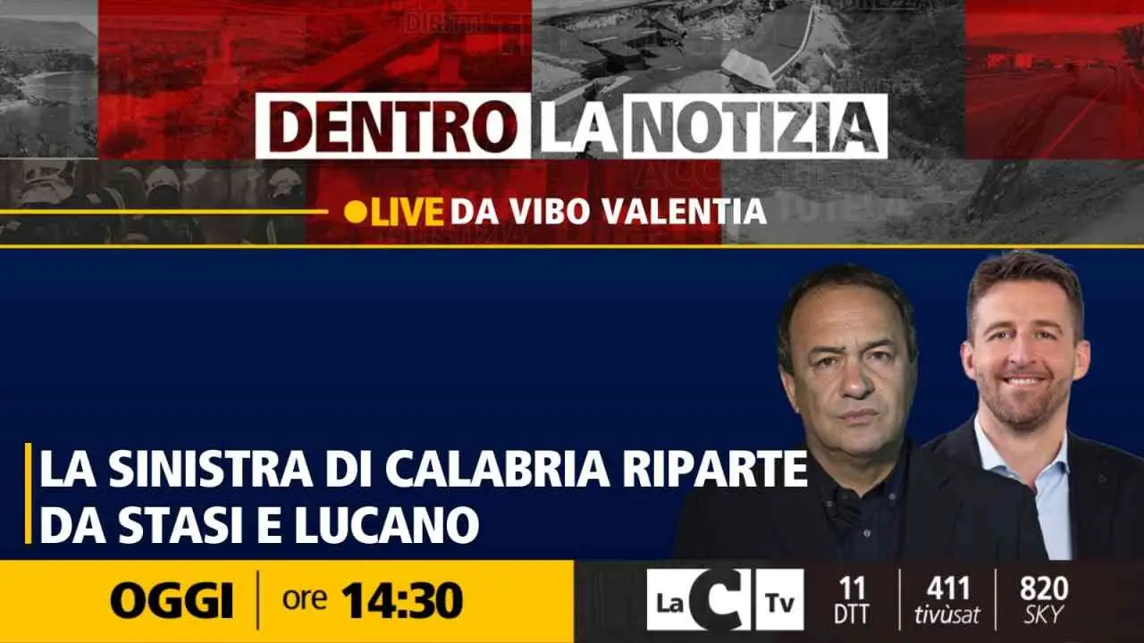 Stasi e Lucano trionfano alle comunali: la sinistra in Calabria riparte da qui. I due sindaci a Dentro la Notizia