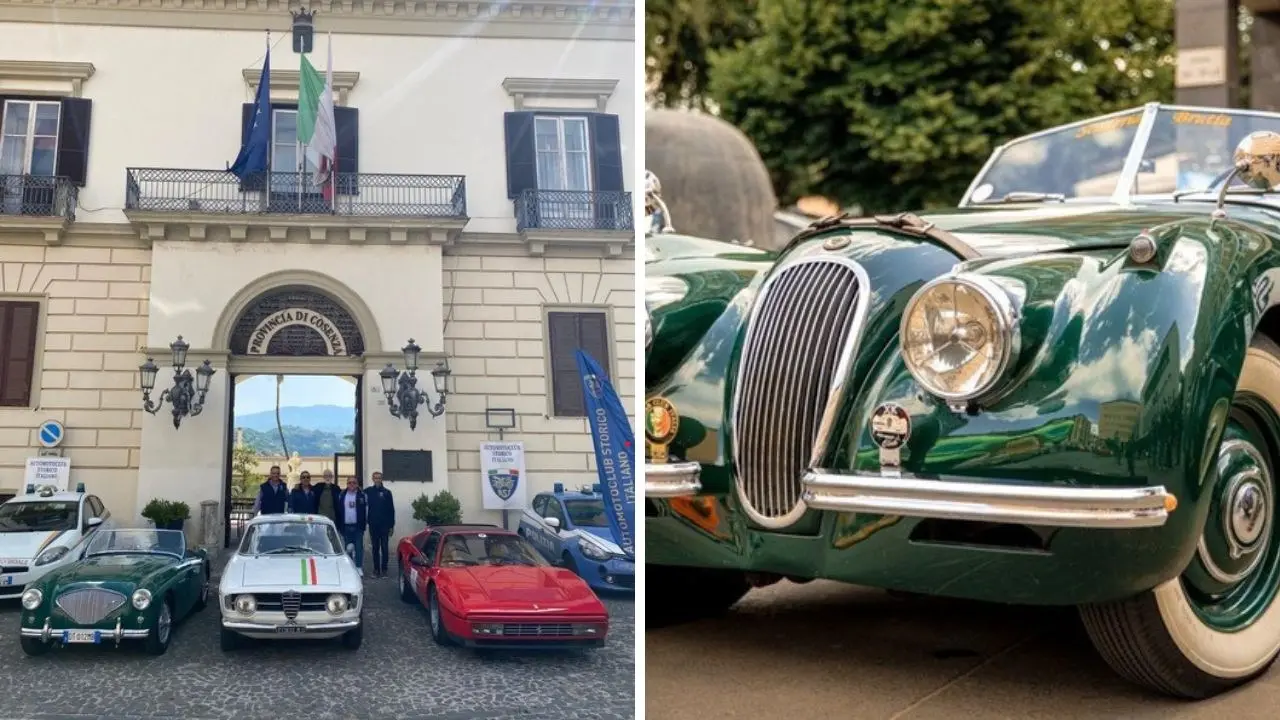 Coppa Sila, a Cosenza rievocati i 100 anni della corsa storica di auto d’epoca