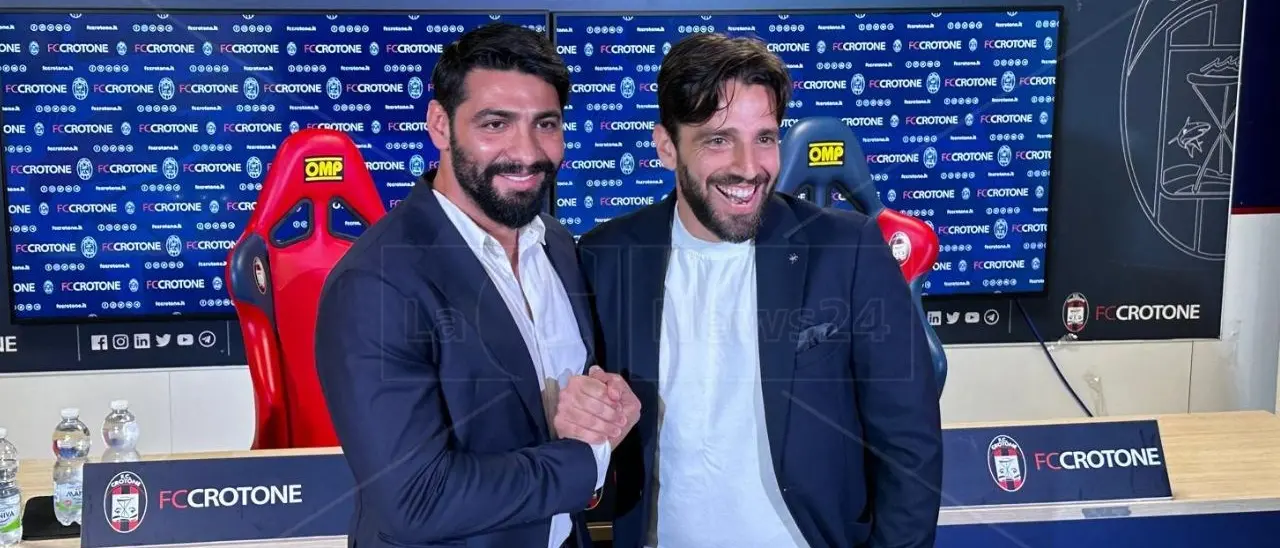 Crotone, Antonio Amodio si presenta: ecco il nuovo direttore sportivo dei pitagorici