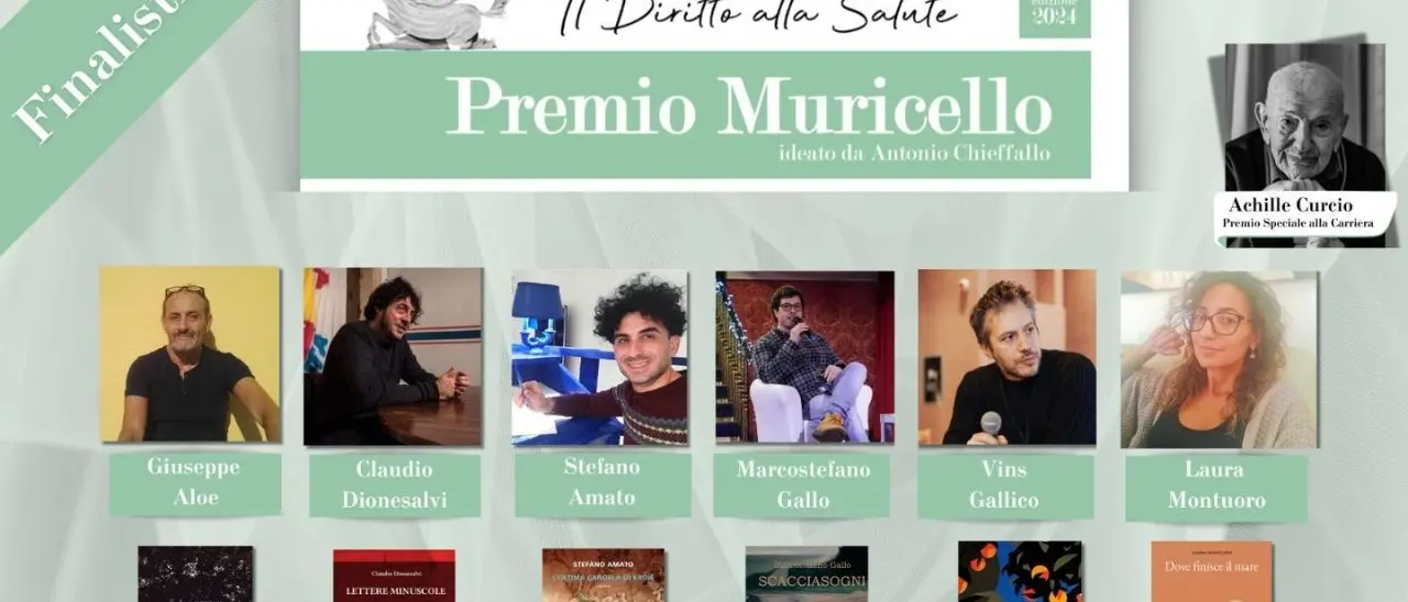 San Mango D’Aquino, tutto pronto per la dodicesima edizione del Premio Muricello: ecco i nomi dei finalisti