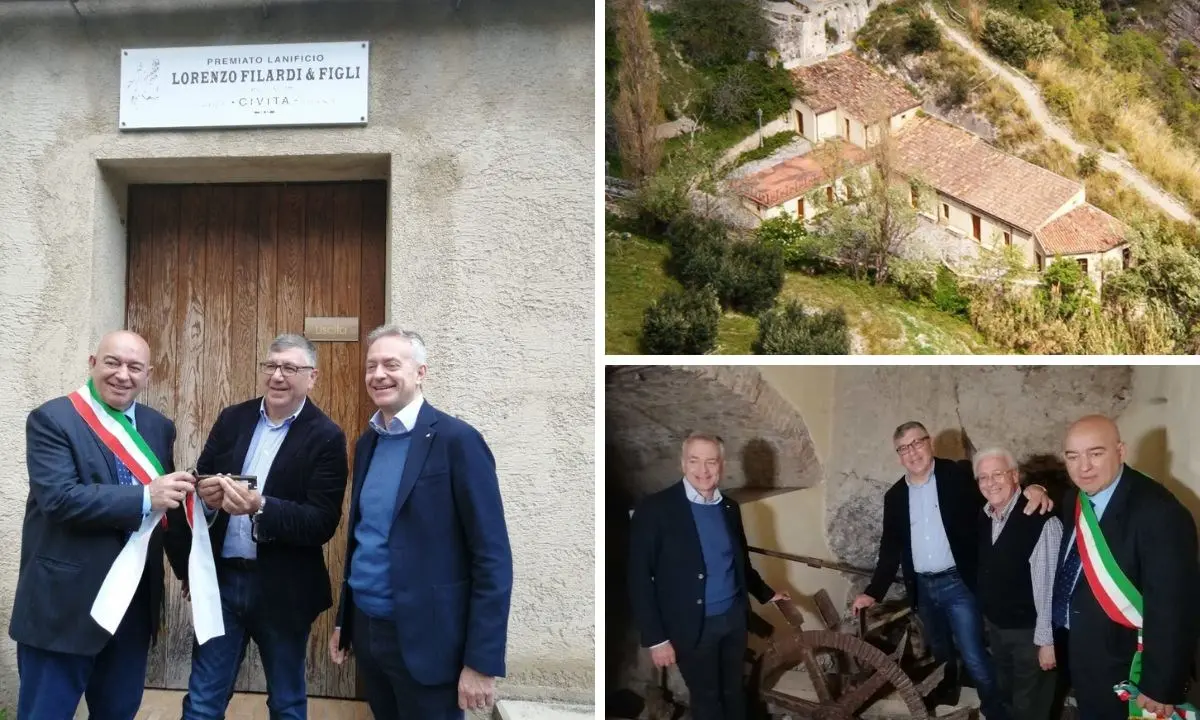 La Filanda Filardi ritorna al Comune di Civita, Gallo: «Recuperiamo un’antica tradizione artigianale»