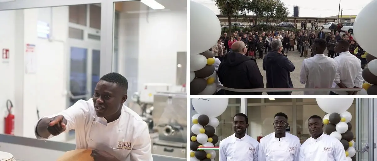 Arrivarono con i barconi in Calabria, tre migranti inaugurano un pastificio: «Il nostro sogno è realtà, vi aspettiamo»