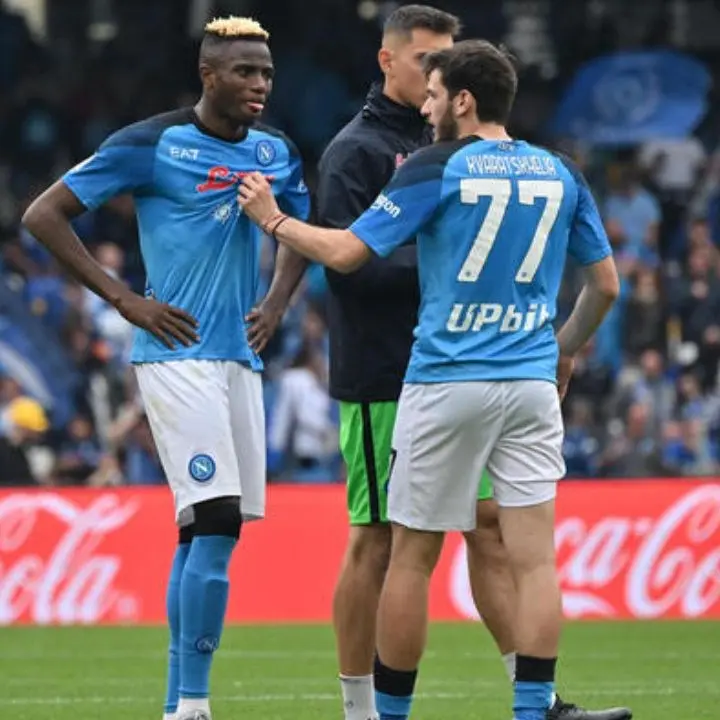 Napoli, festa scudetto rimandata: in casa contro la Salernitana gli azzurri non vanno oltre l‘1 a 1