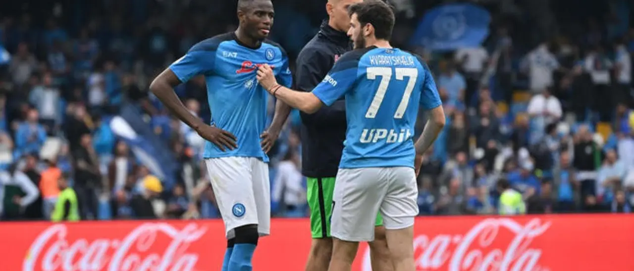 Napoli, festa scudetto rimandata: in casa contro la Salernitana gli azzurri non vanno oltre l‘1 a 1