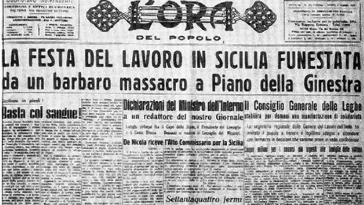 Primo Maggio 1947, la festa del Lavoro affogata nel sangue a Portella della Ginestra