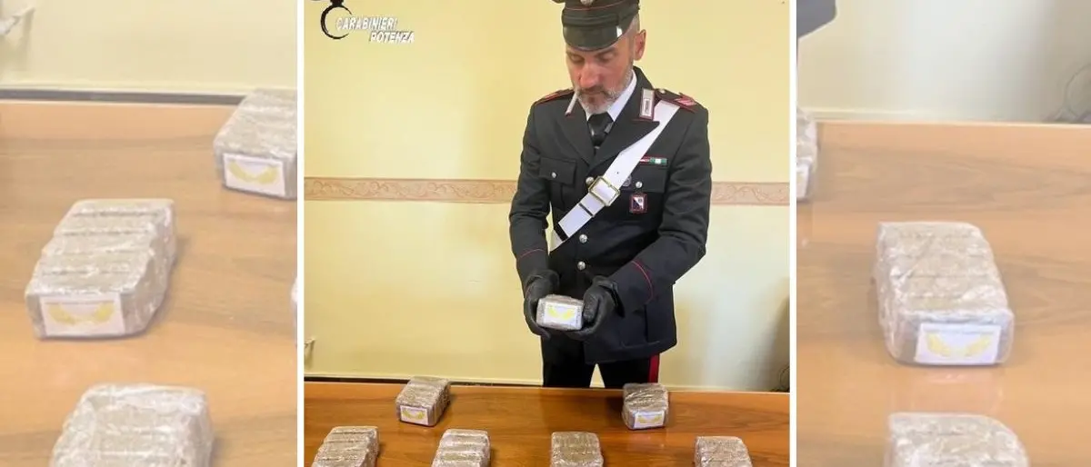 In viaggio verso la Calabria con 5 chili di hashish nell’auto: arrestato