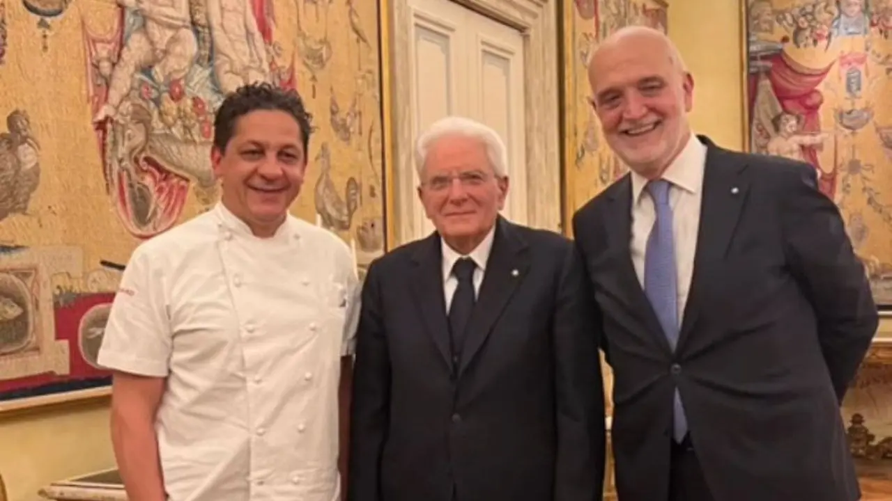 È dello chef calabrese Francesco Mazzei il menù in onore di Mattarella a Londra per l’incoronazione di Carlo