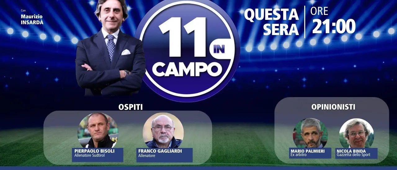 Pierpaolo Bisoli e Franco Gagliardi ospiti della nuova puntata di “11 in campo”: oggi alle 21 su LaC Tv