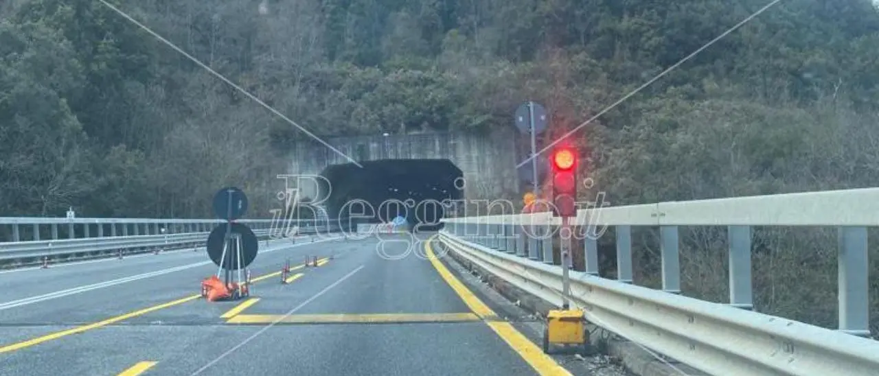 Chiude la galleria Torbido fino al 27 luglio, duro colpo alla viabilità dei territori della Locride