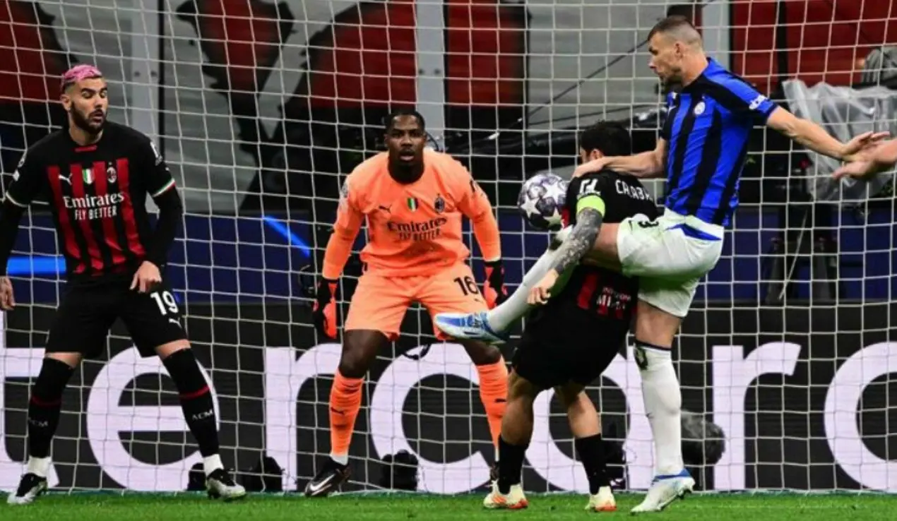 Champions League, l’Inter vince l’andata dell’Euroderby: Milan battuto 2-0