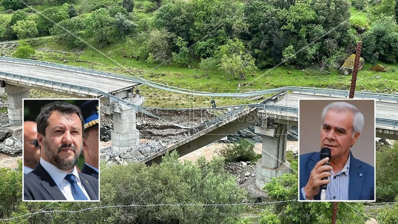 Crollo ponte Longobucco, Salvini incontrerà il sindaco: «Trovare una soluzione in tempi brevi»