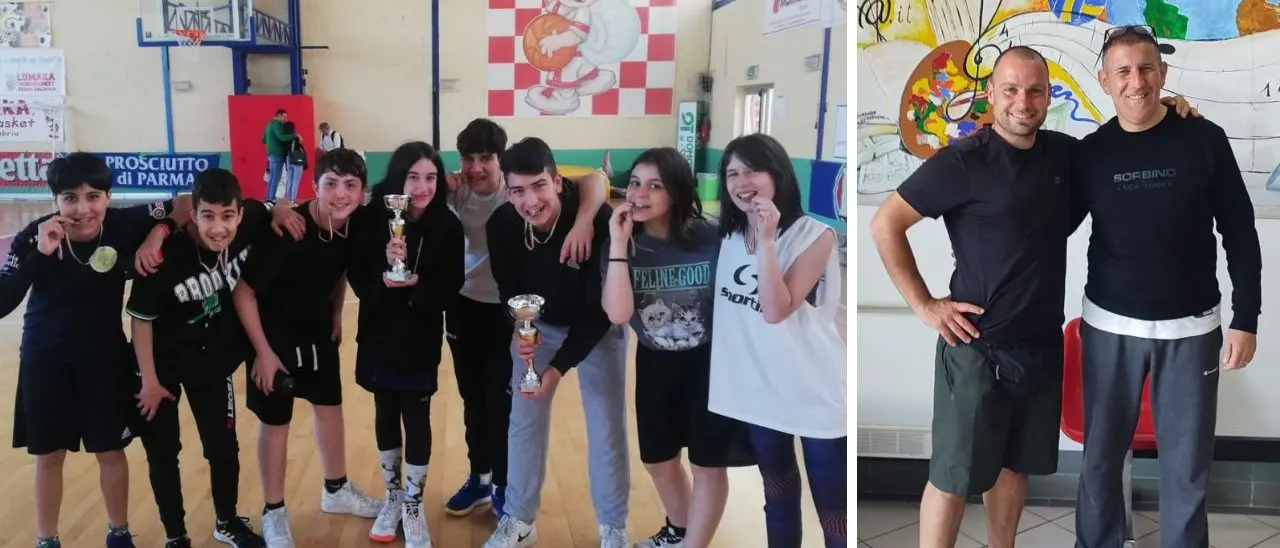 Scuola vibonese trionfa ai campionati regionali di basket e stacca il pass per la finale in Abruzzo