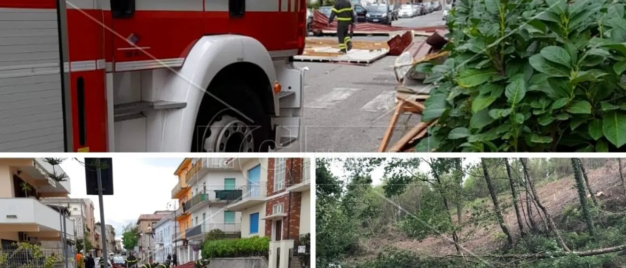 Maltempo, Calabria nell’occhio del ciclone: un morto a Reggio, tetti divelti, alberi caduti e danni in tutta la regione
