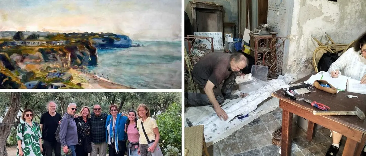 I pittori austriaci raccontano Tropea, torna il Symposium: con tela e tavolozza nelle strade del borgo