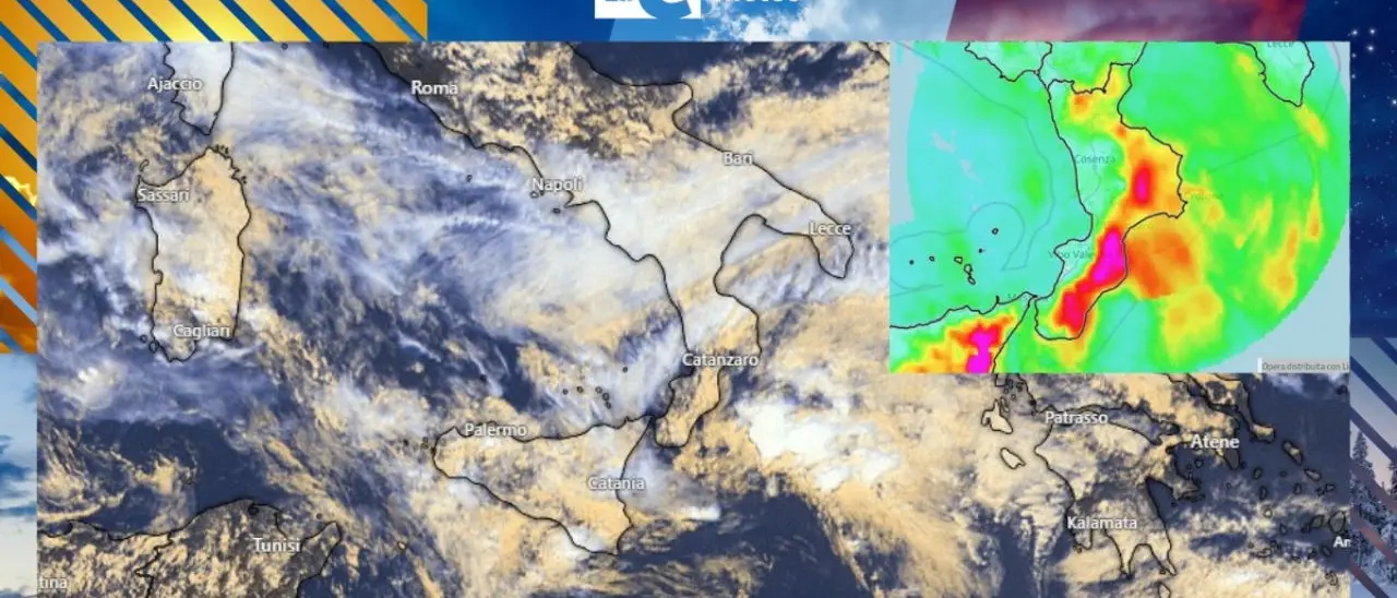 Mai così tanta pioggia a maggio, in Calabria arriva una tregua dopo il ciclone ma durerà poco