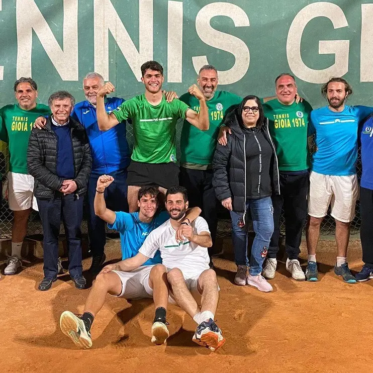 Il Circolo Gioia 1974 vince il campionato di Serie C maschile 2023