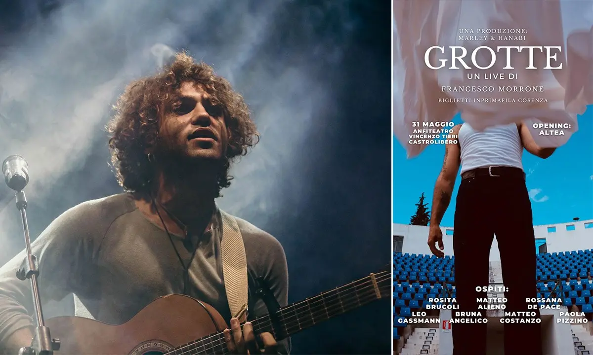 Francesco Morrone debutta con l’album Grotte. Il 31 maggio live a Castrolibero