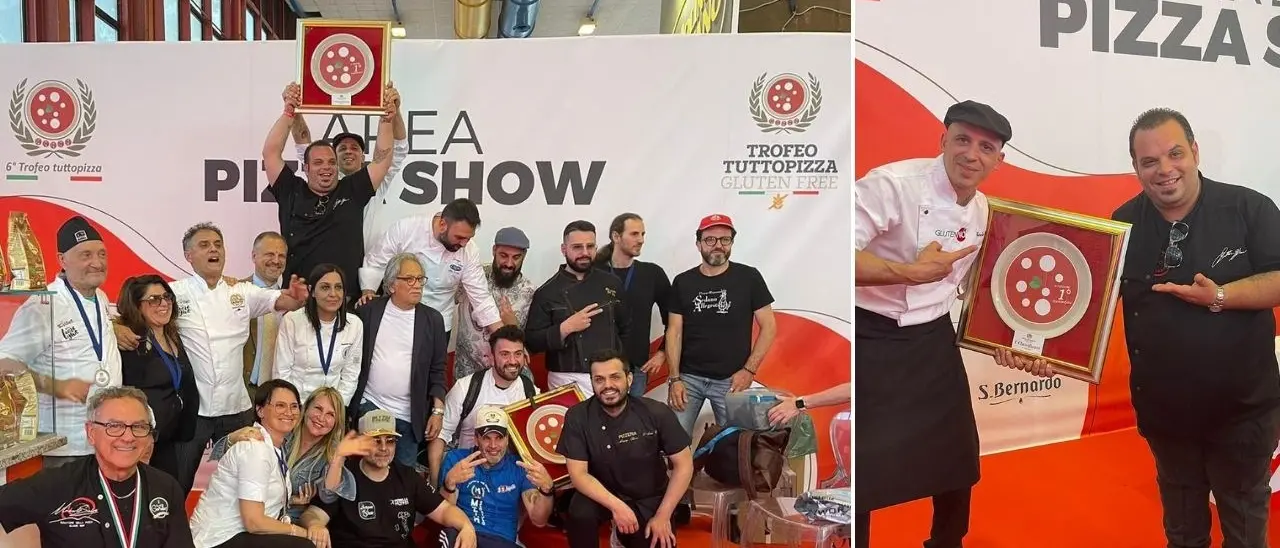 Trofeo “Gluten free”, a Napoli la pizza del duo Fortuna-Lopez conquista il podio