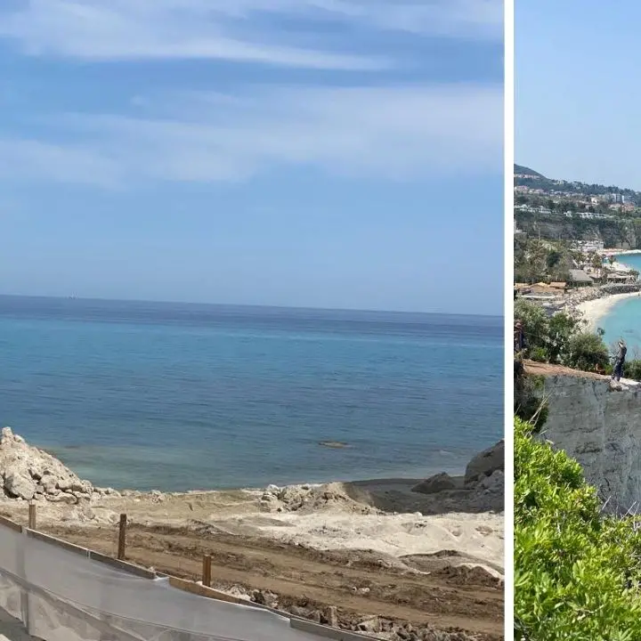 Crollo alla rupe di Tropea, procede la messa in sicurezza del sito. Previsto un tavolo tecnico regionale