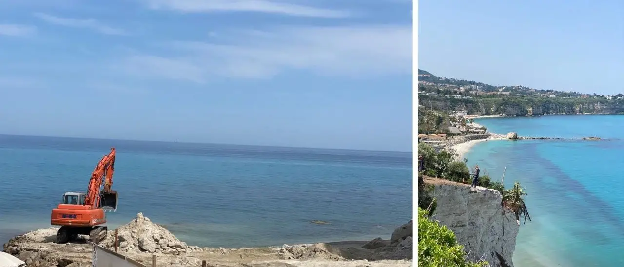 Crollo alla rupe di Tropea, procede la messa in sicurezza del sito. Previsto un tavolo tecnico regionale