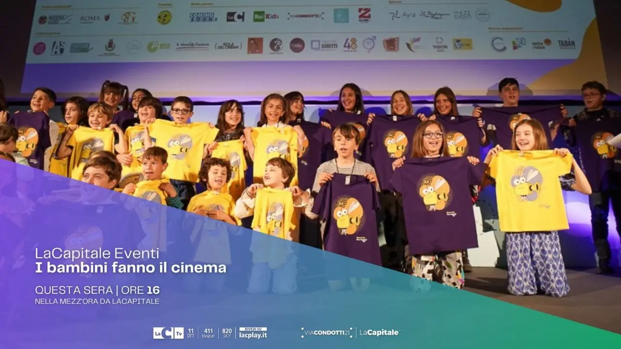 I bambini fanno il Cinema: il racconto del secondo Moscerine Film Festival: oggi alle 16 su LaC Tv