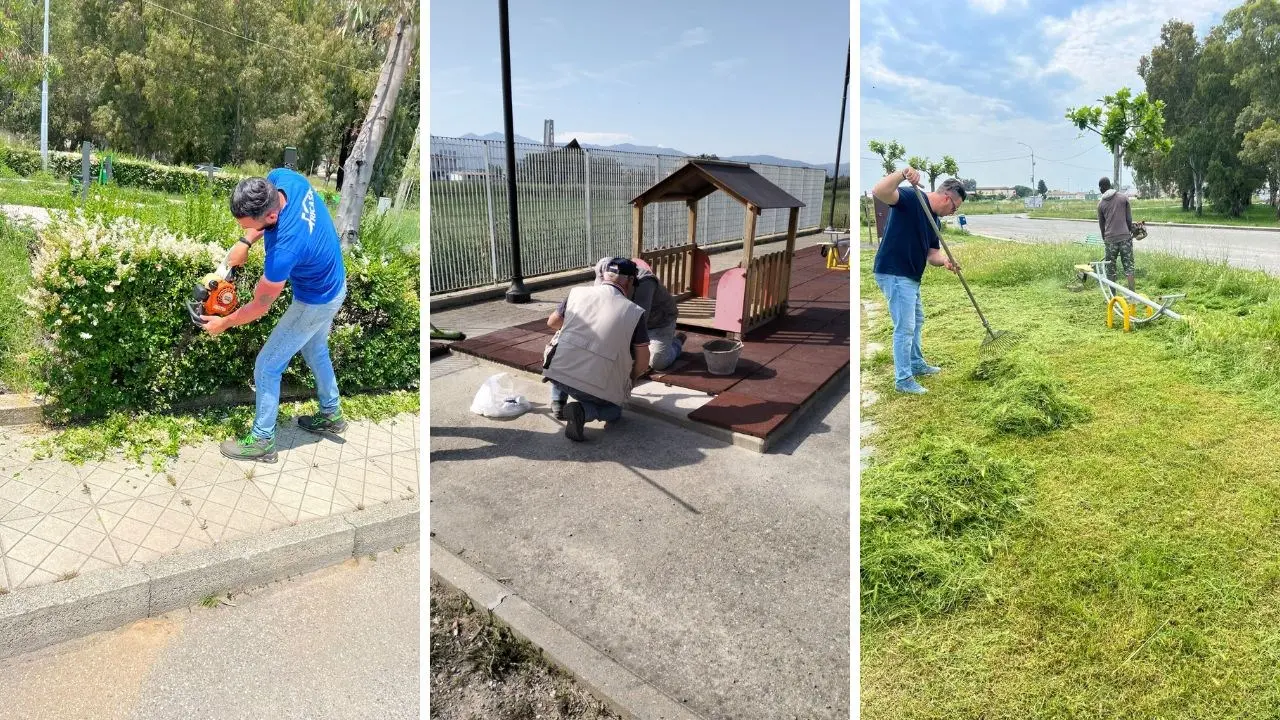 Il parco vandalizzato di Cassano torna a nuova vita grazie al cuore di imprese e cittadini