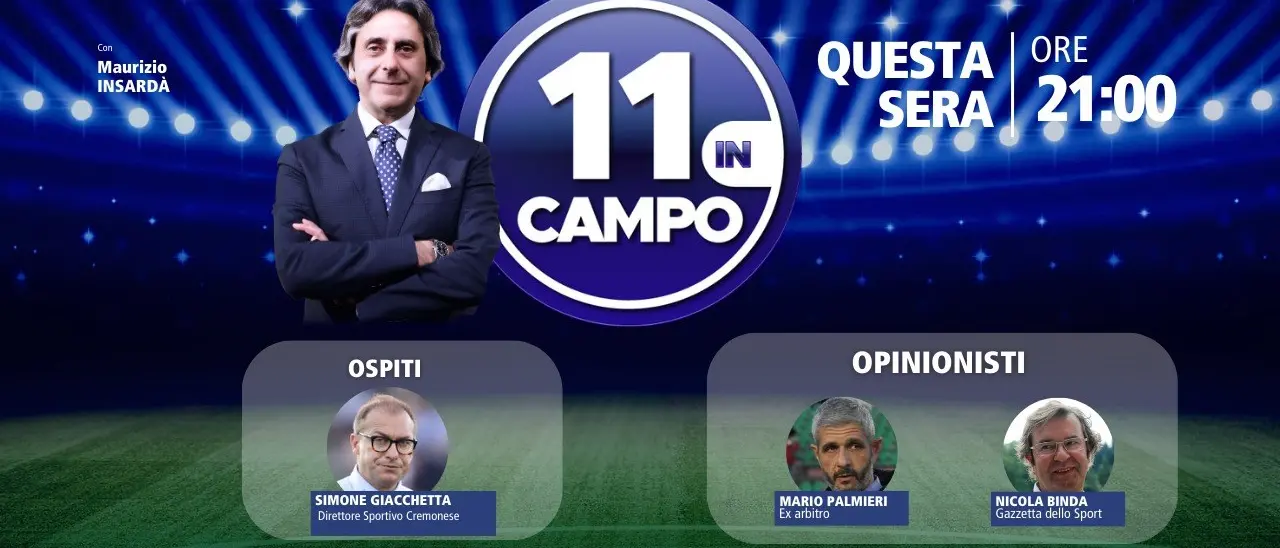 L’ex calciatore della Reggina Simone Giacchetta ospite di 11 in campo: oggi su LaC Tv alle ore 21