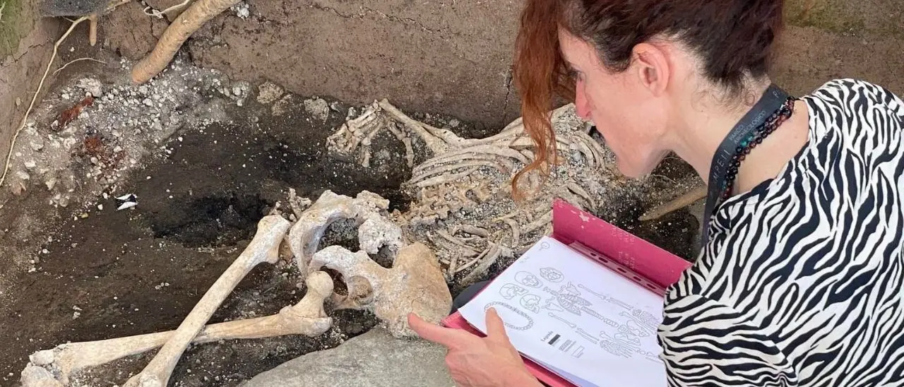 Nuovi ritrovamenti a Pompei, portati alla luce i resti di tre vittime dell’eruzione