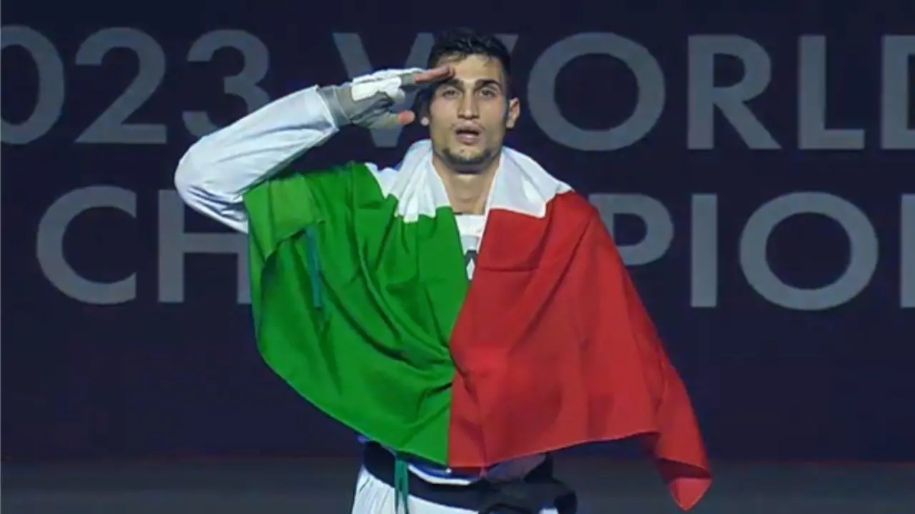 Taekwondo, il calabrese Simone Alessio sul tetto del mondo: l’azzurro trionfa nei -80 kg