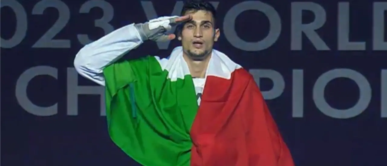 Taekwondo, il calabrese Simone Alessio sul tetto del mondo: l’azzurro trionfa nei -80 kg