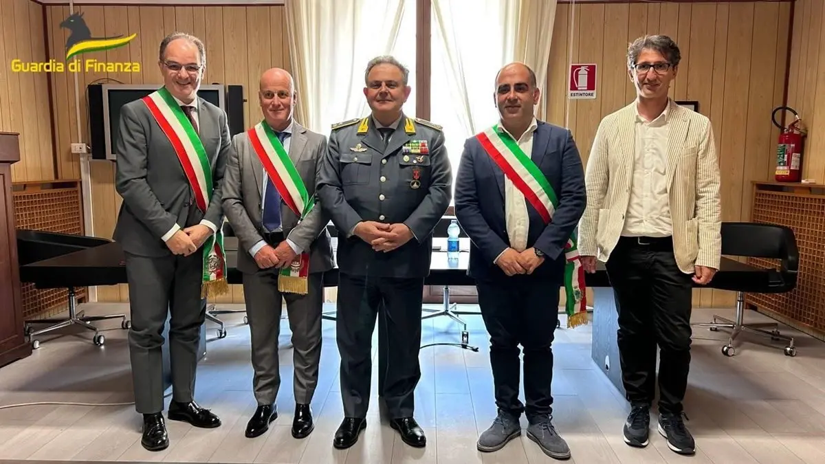 Risorse del Pnrr, quattro Comuni del catanzarese siglano protocollo con la Guardia di finanza