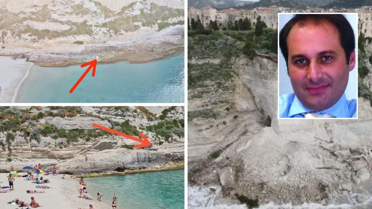 «All’Isola di Tropea serio pericolo per l’incolumità pubblica»: il consigliere Piserà scrive al prefetto dopo i crolli