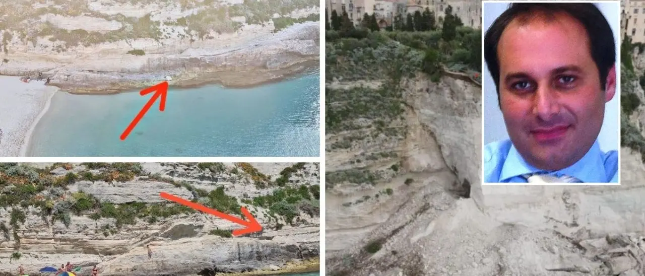 «All’Isola di Tropea serio pericolo per l’incolumità pubblica»: il consigliere Piserà scrive al prefetto dopo i crolli
