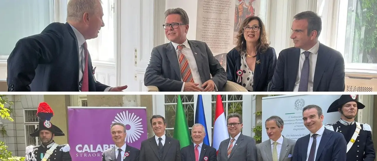 Occhiuto a Vienna per il 2 giugno: «Viva l‘Italia e la Calabria, amiche dell’Austria e viva l’Austria amica dell’Italia»