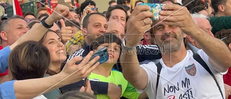 Cosenza calcio, Viali alza l’asticella: «Futuro? Mi interessa il discorso tecnico»