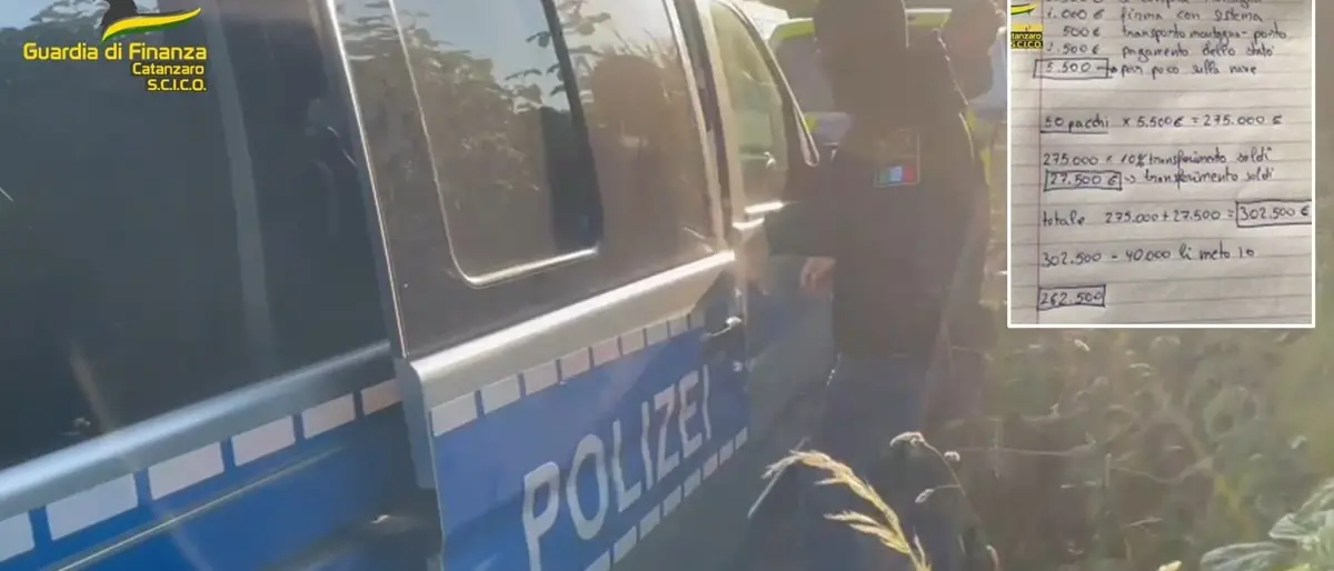 Il broker evaso due volte e arrestato in Germania con i pizzini sui prezzi della droga destinata alla Calabria