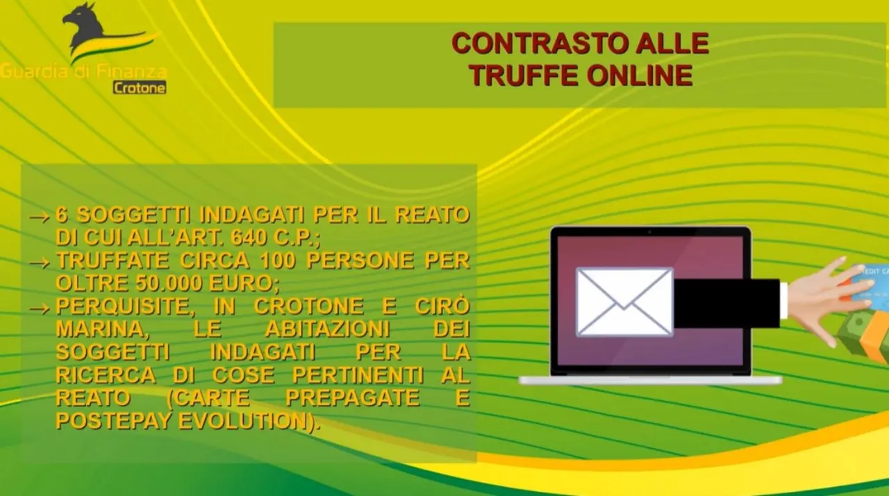 Truffe online sulle assicurazioni, nel Crotonese individuati sei presunti responsabili